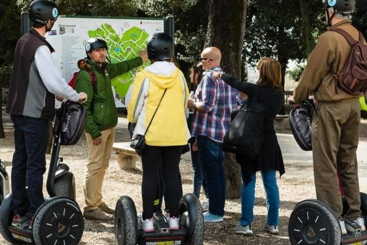 Segway Tour listening the guide